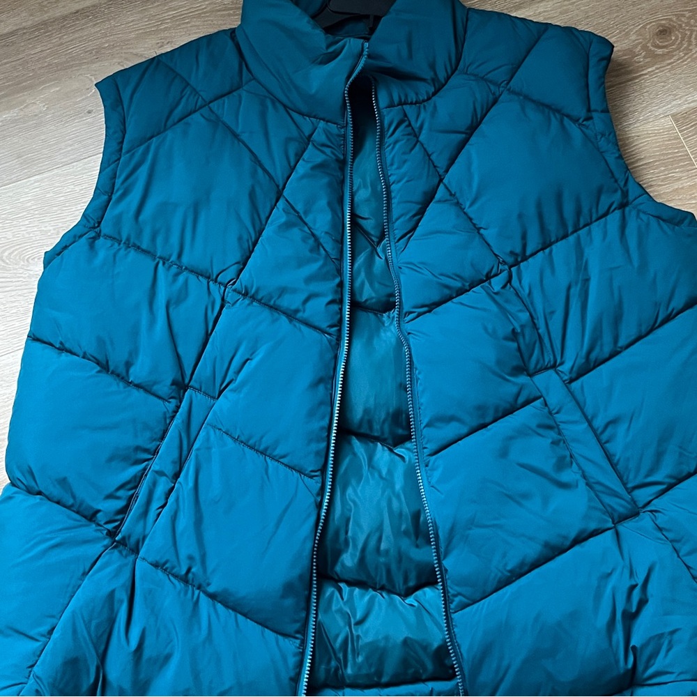 GREEN ZIP UP VEST NORDSTROM